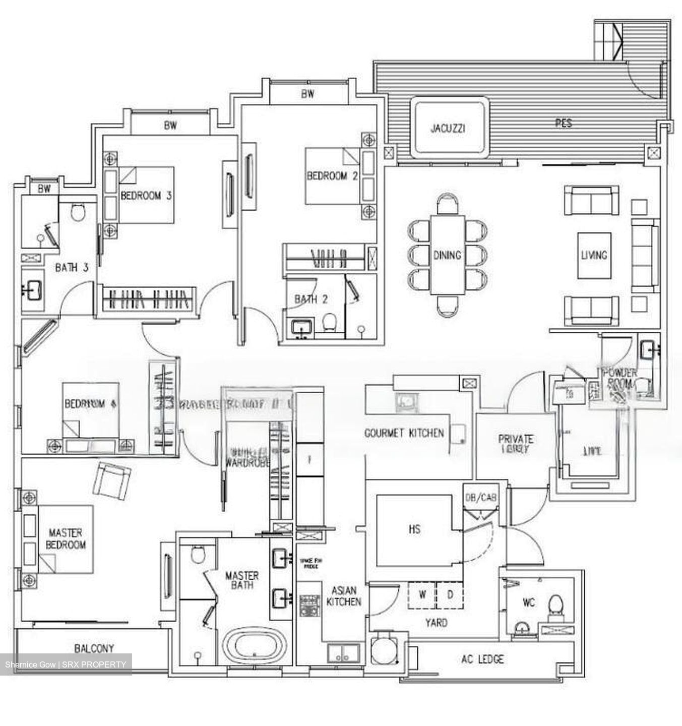 Bishopsgate Residences (D10), Condominium #480323001